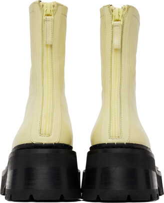 【関税込み】BY FAR イエロー Alister ブーツ BY FAR Yellow Alister Boots - ShopStyle